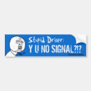 Sök efter signal bildekaler Humor