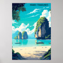 Sök efter vintage travel posters Strand