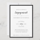Sök efter black and white engagement inbjudningar Klassisk