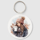 Sök efter kaffe nyckelringar Snö