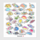 Sök efter tropisk fisk klistermärken För barn