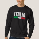 Sök efter italiensk flagga tröjor Kursiv