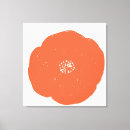 Sök efter orange canvastryck Blomma