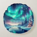 Sök efter aurora kuddar Vinter