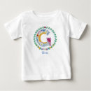 Sök efter initial bebis tshirts Baby flicka