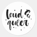 Sök efter queer klistermärken Regnbåge