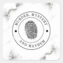 Sök efter mord klistermärken Mysterium