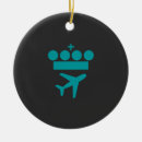 Sök efter pilot julgransprydnader Flygplan