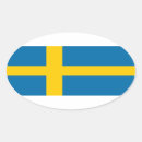 Sök efter sverige ovala klistermärken Söt