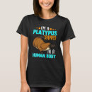 Sök efter platypus tshirts Konstig