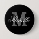 Sök efter wedding monogram knappar För henne