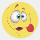 Sök efter roligt öga klistermärken Ansikte