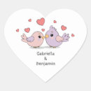 Sök efter lovebirds klistermärken För henne