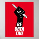 Sök efter kreativitet posters Vara kreativ