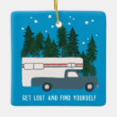 Sök efter väg julgransprydnader Camping