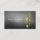 Sök efter musikal visitkort Elegant
