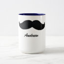 Sök efter roliga mustascher muggar Hipster