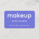 Sök efter sammansättning visitkort Makeup