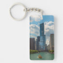 Sök efter illinois nyckelringar Skyscraper