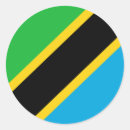 Sök efter tanzania flagga klistermärken Land