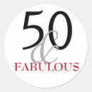 Sök efter födelsedagen klistermärken 50 och fantastiska