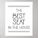 Sök efter huset posters Typografi