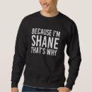 Sök efter shan tröjor Shane