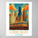 Sök efter chicago konst Siluett