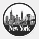 Sök efter brooklyn runda klistermärken Ny ort