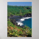Sök efter svart sandstrand Maui