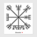 Sök efter viking symboler klistermärken Vegvisir