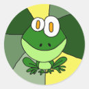 Sök efter gullig groda klistermärken Grönt