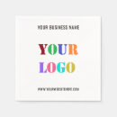 Sök efter tryck servetter Logotyp