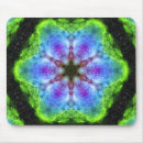 Sök efter kaleidoscope musmattor Grönt