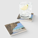 Sök efter sandig strand underlägg Blå himmel