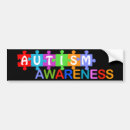 Sök efter medvetenhet bildekaler Autism