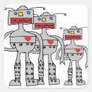 Sök efter robots klistermärken Hjärta