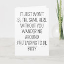 Sök efter roliga för pension kort Lämnande av medarbetare