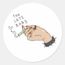 Sök efter cigaretter klistermärken Konstig