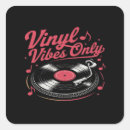 Sök efter record fyrkantiga klistermärken Vinyl