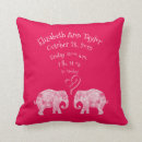 Sök efter elefante kuddar Baby flicka