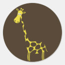Sök efter giraffklistermärke Giraffe