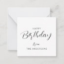 Sök efter birthday vikta kort Svart och vitt