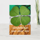 Sök efter fyrklöver kort Dag