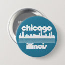 Sök efter chicago knappar Vintage