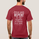 Sök efter repent tshirts Gospel