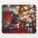Sök efter julgranen musmattor Hund