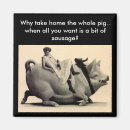 Sök efter roliga grisar magneter Konstig