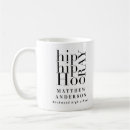 Sök efter inbjudan muggar Typografi