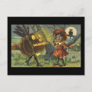 Sök efter konst vintage halloween vykort Pumpa